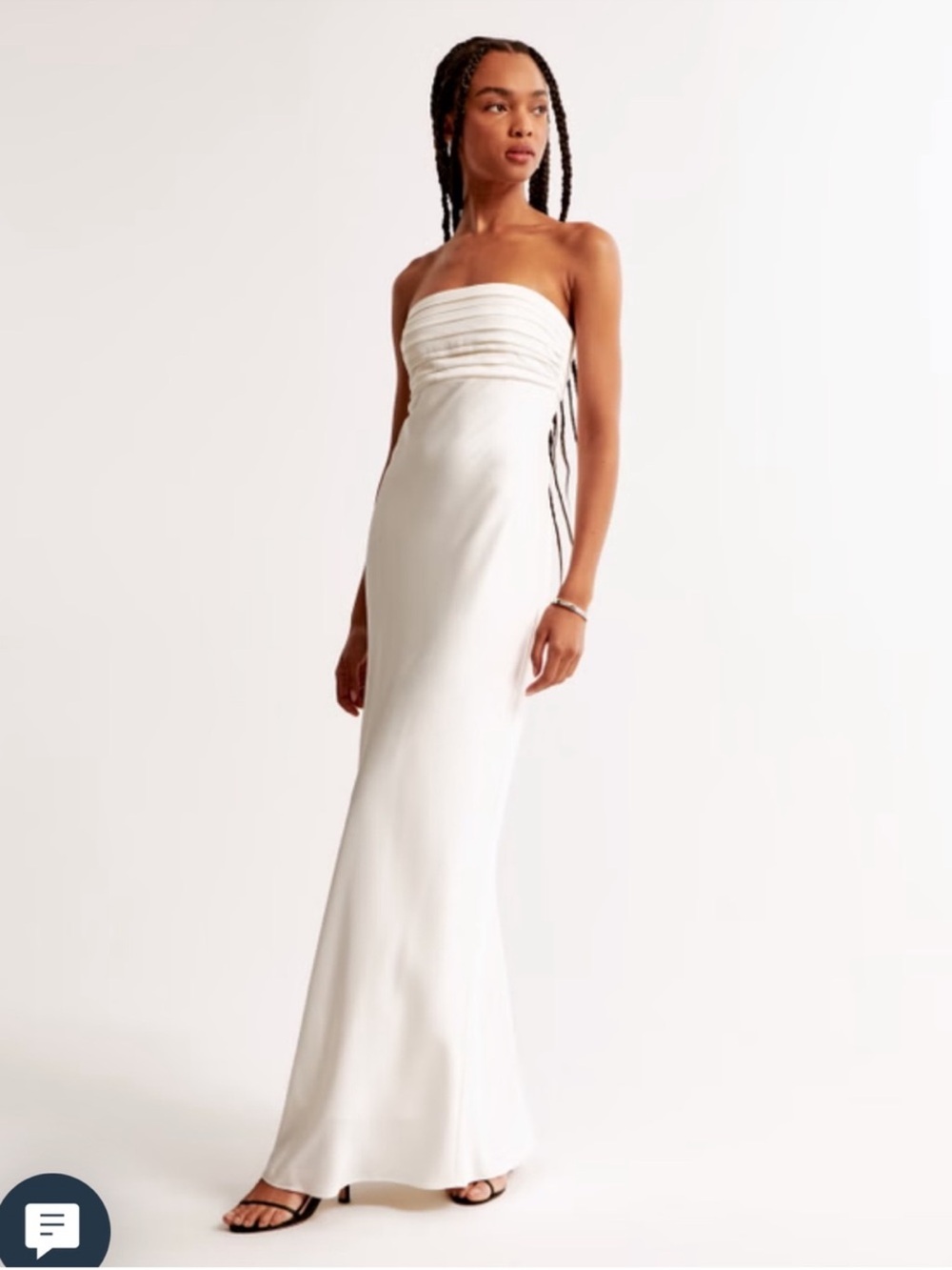 NWT A&F Emerson dress ivory size small